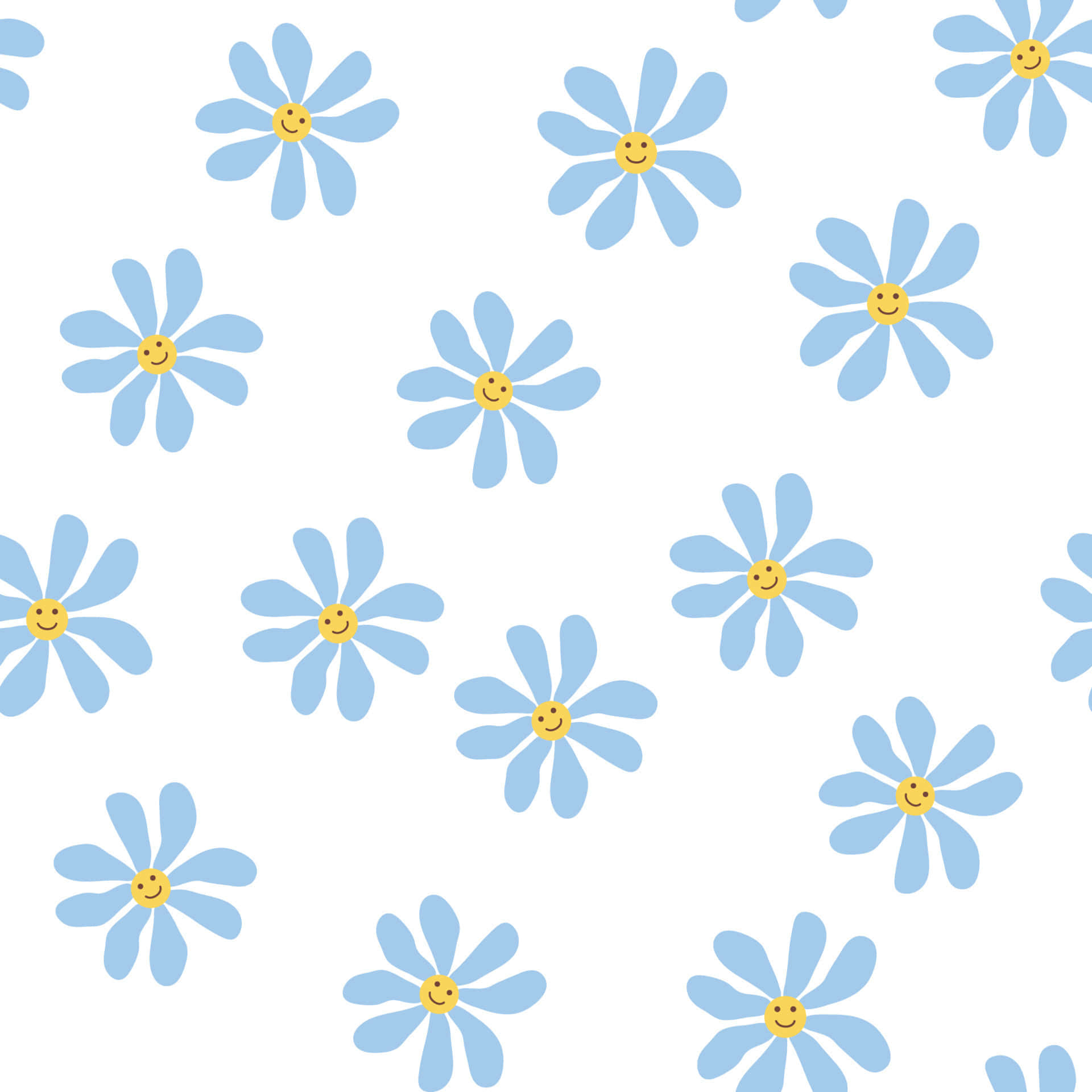 70s Floral Wallpaper