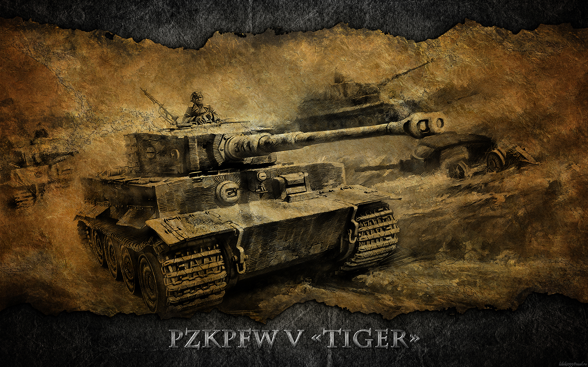 Tanks Tank Art Germany Pzkpfw Vi Tiger Wallpaper