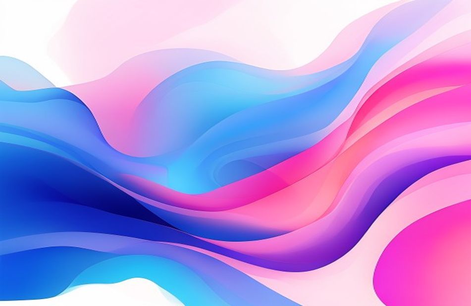 Blue And Pink Wallpaper