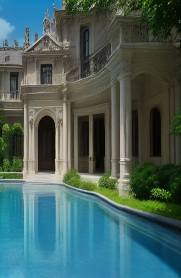 Luxury Mansion Wallpaper