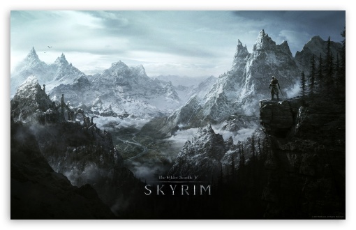 The Elder Scrolls V Skyrim Video Game HD Wallpaper For Standard