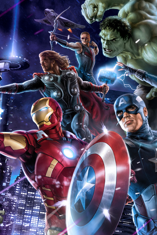 Free download The Avengers 2 Wallpaper for iPhone 4 [640x960] for your  Desktop, Mobile & Tablet | Explore 46+ Avengers 2 Wallpaper | Avengers Logo  Wallpaper, The Avengers Wallpaper, Avengers Wallpaper Mural