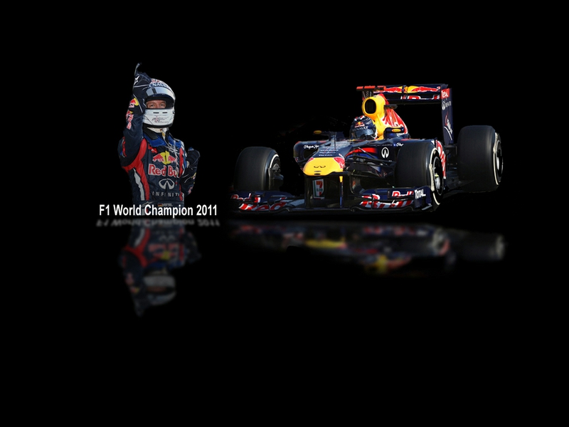 Sebastian Vettel World Champion F1 Sports Auto Racing HD Wallpaper