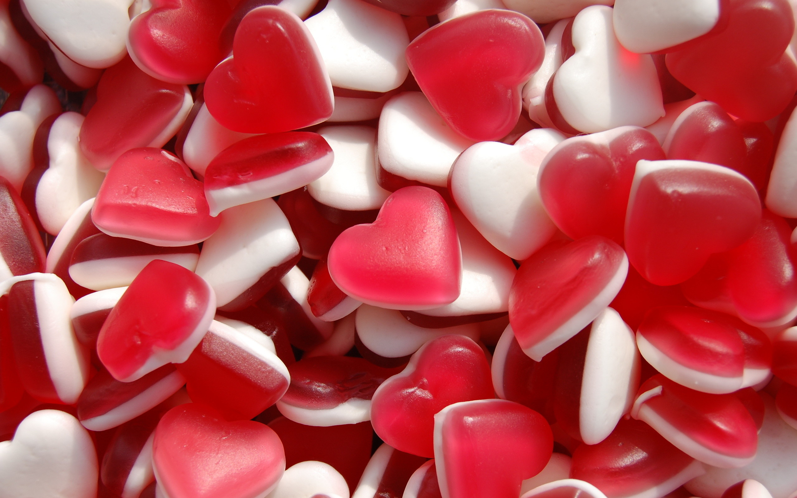 Candy Hearts Wallpaper