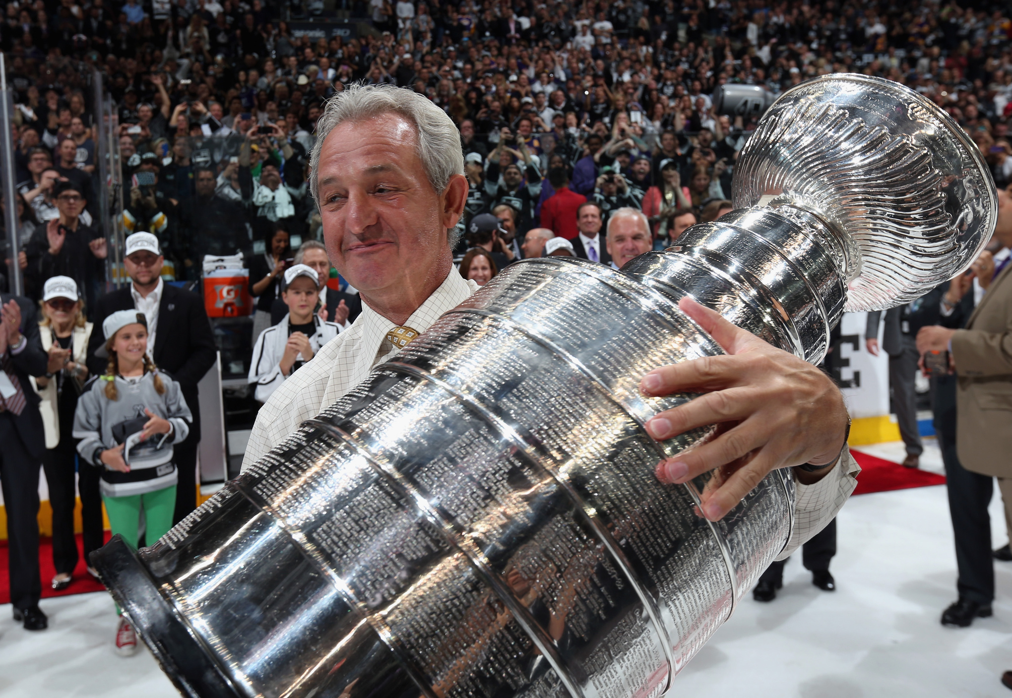 Sutter And Darryl S Face Hoist The Stanley Cup Sbnation