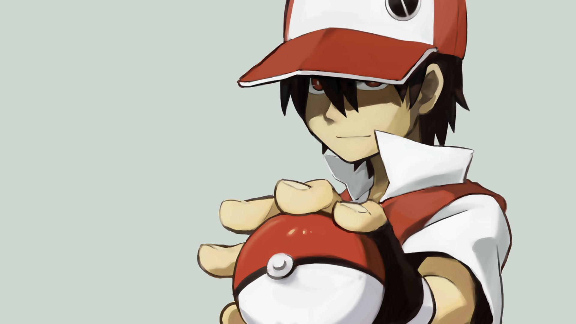 Pokemon Trainer Red Wallpaper