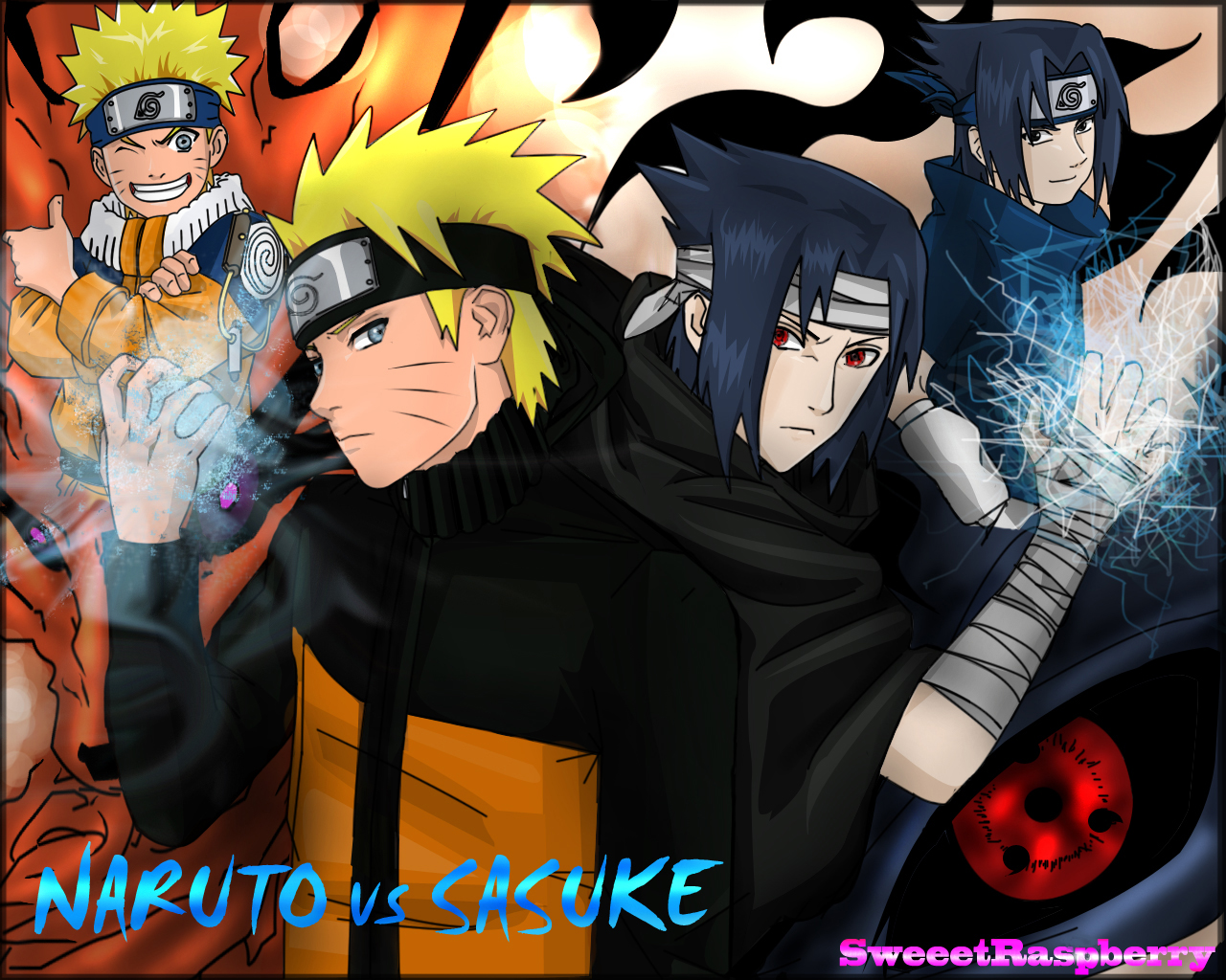 50+ Naruto vs Sasuke HD Wallpaper on WallpaperSafari