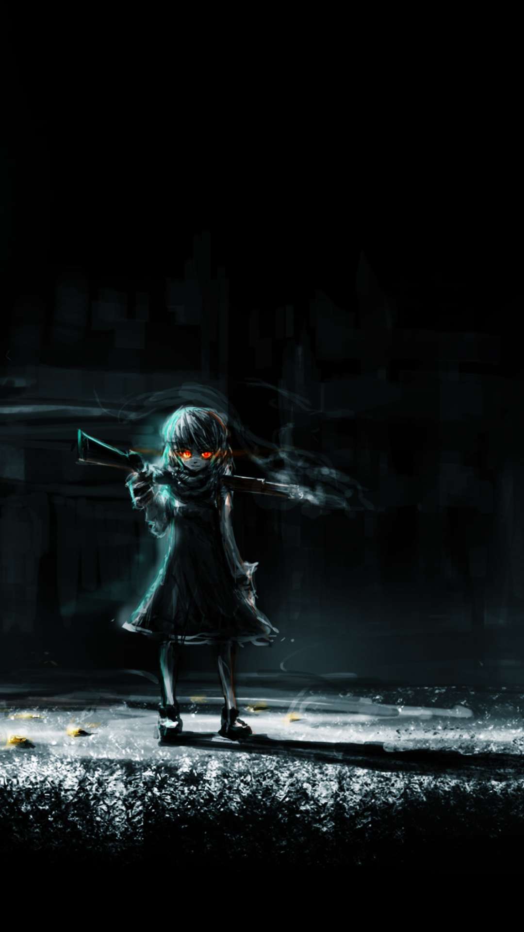 Dark Anime Wallpaper For iPhone And Android By William Russell