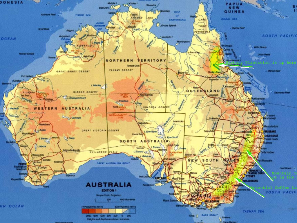 Australia es la isla ms grande del mundo Situada en el Pacifico Sur 1024x768