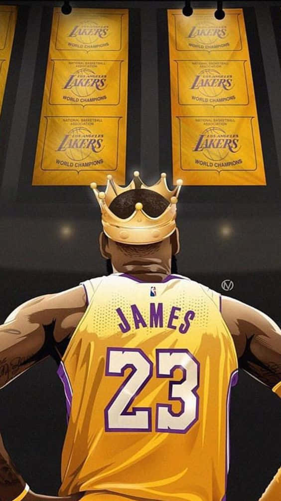 King Lebron James Wallpaper
