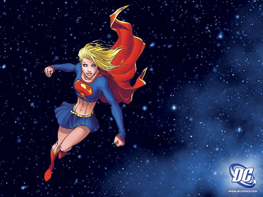 Supergirl Wallpaper Cartoon