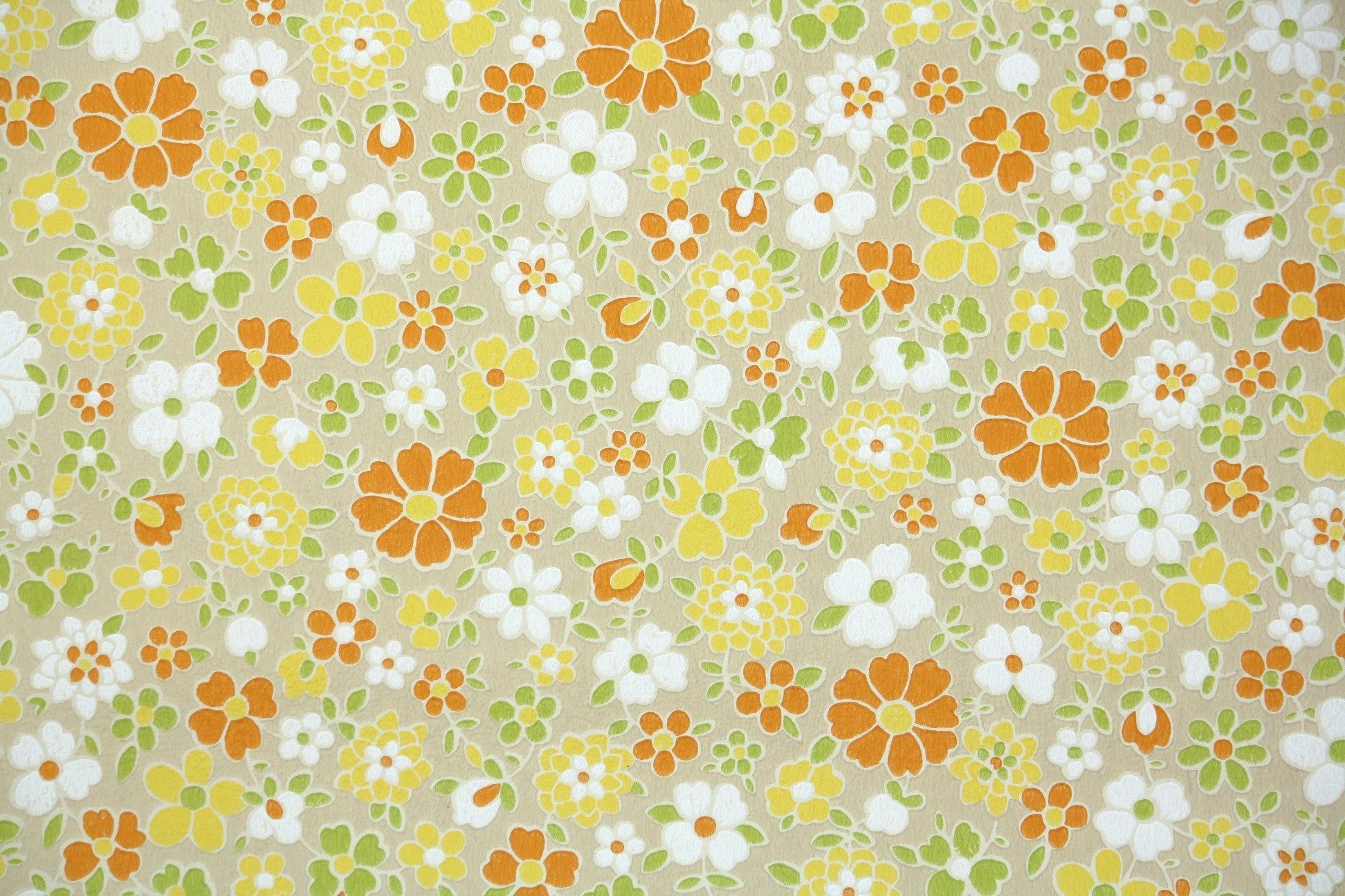 70s Flower Wallpaper