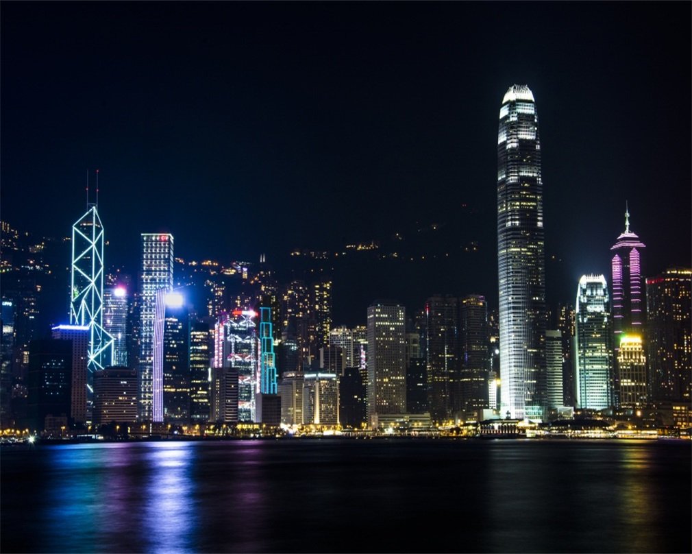 Amazon Aofoto Modern City Backdrop Hong Kong Urban