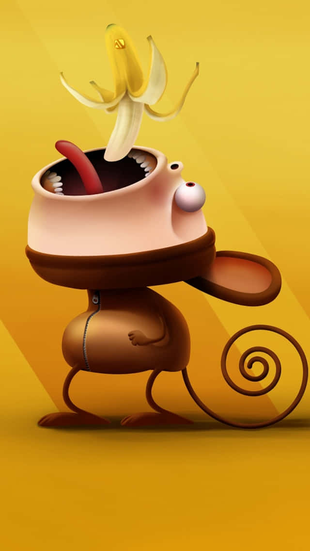 Monkey iPhone Wallpaper