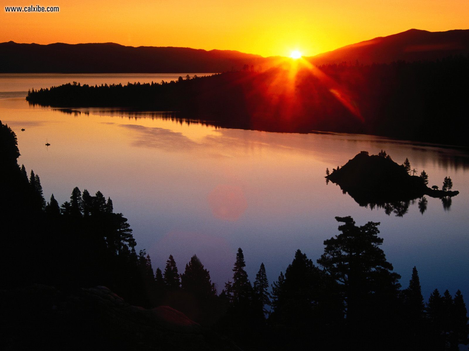 Nature Emerald Bay Lake Tahoe California Picture Nr