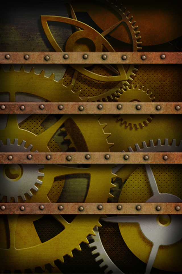 Steampunk iPhone Wallpaper Created