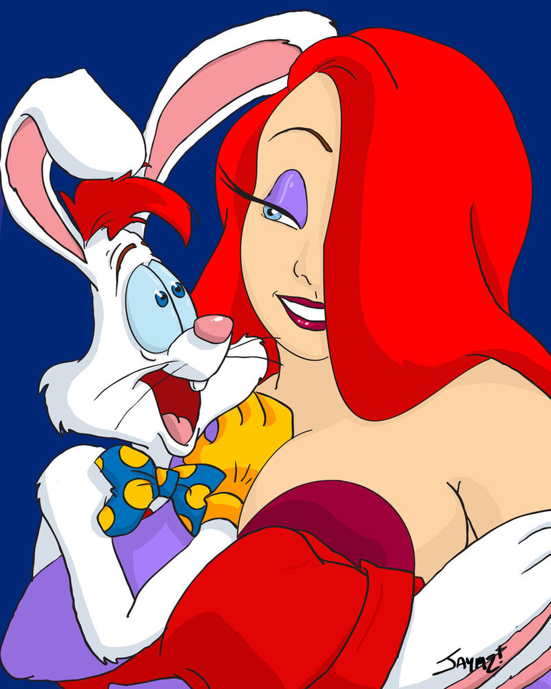 Jessica and Roger Rabbit by Jaymzeecat on