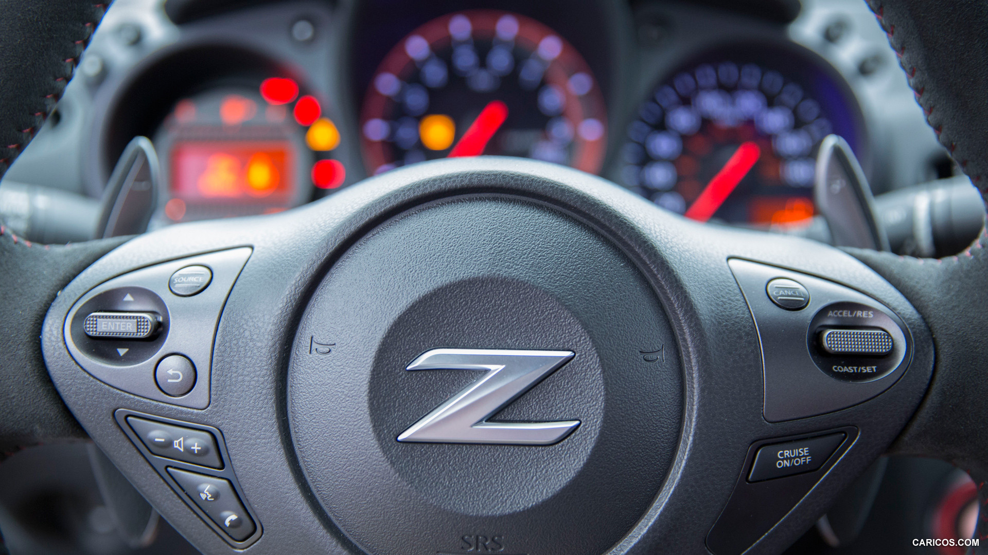 Nissan 370z Nismo Interior Steering Wheel HD Wallpaper