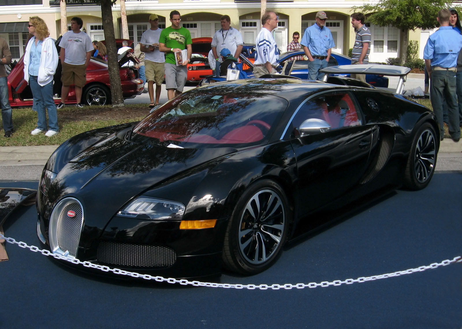 Bugatti Veyron Black Cars HD Wallpaper