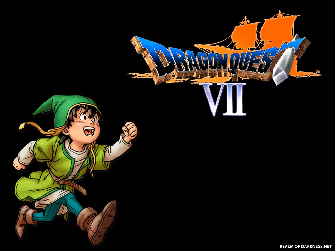 Dragon Quest Vii Wallpaper 3ds Realm Of Darkness
