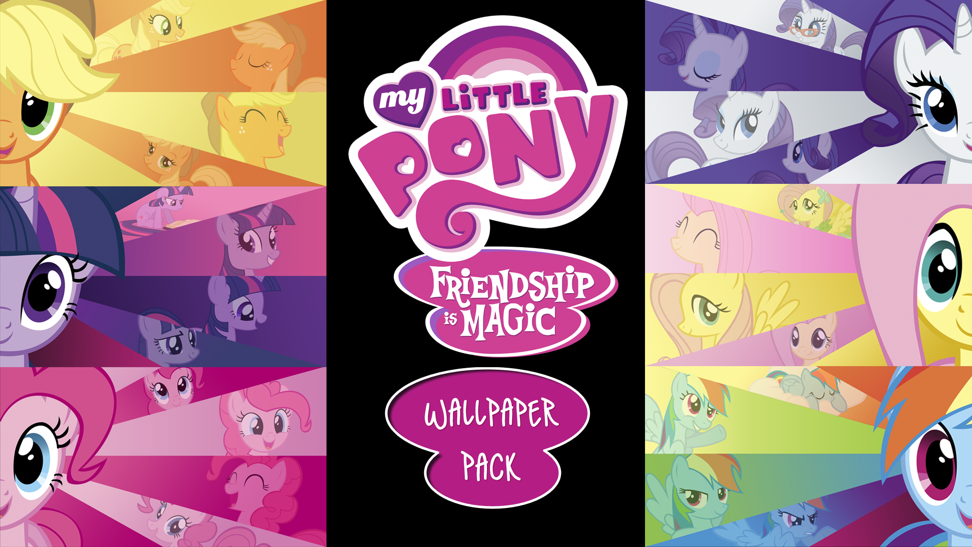 My Little Pony Friendship Is Magic Wallpaper Pack By Bluedragonhans