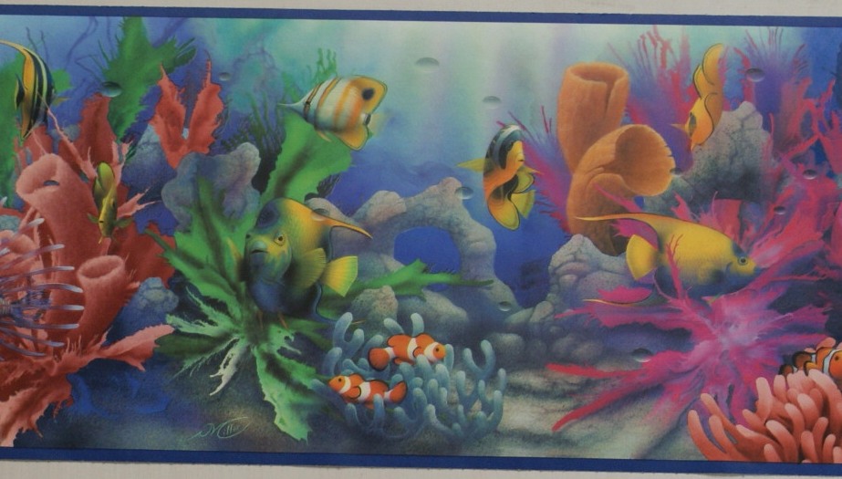 Ocean Fish Wallpaper Border 13c8 Gb9017 B Monstermarketplace
