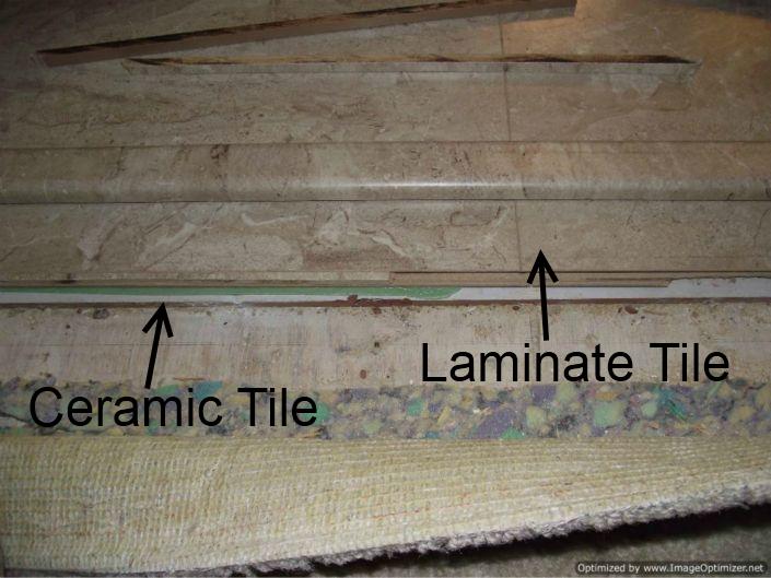 Bathroom Over Ceramic Tile 705x529, How To Lay Laminate Flooring Over Ceramic Tile