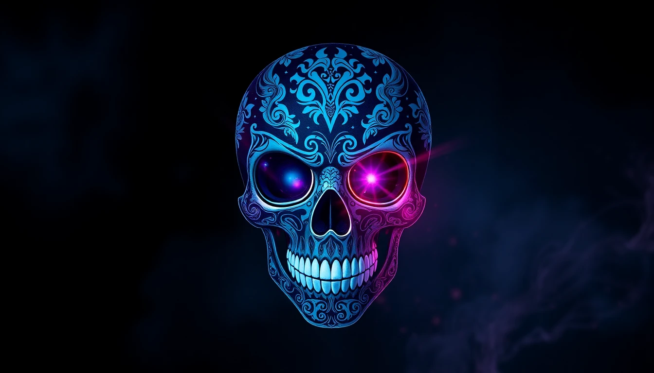 Skull Mask Wallpaper