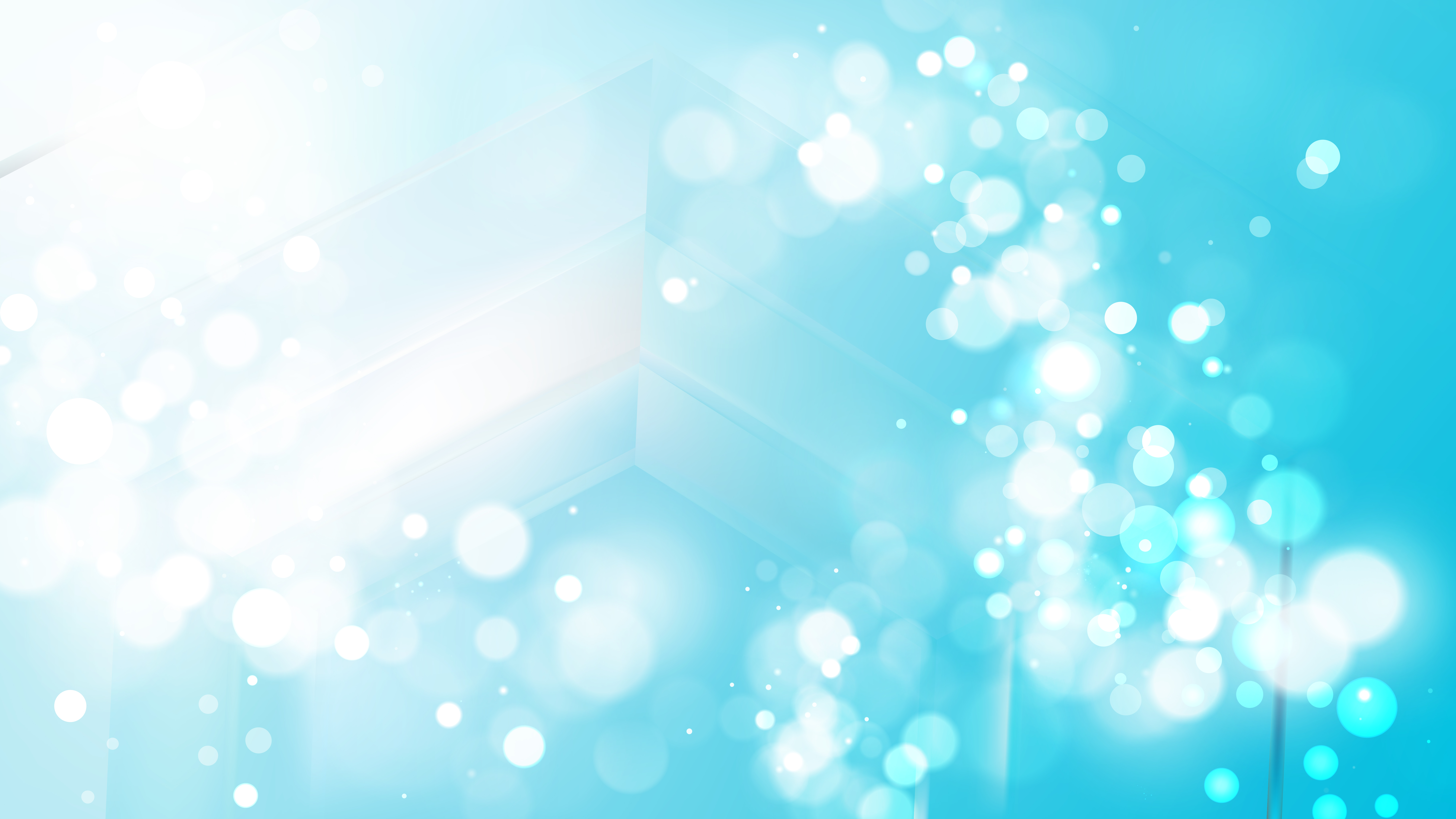 Abstract Blue And White Defocused Background Vector