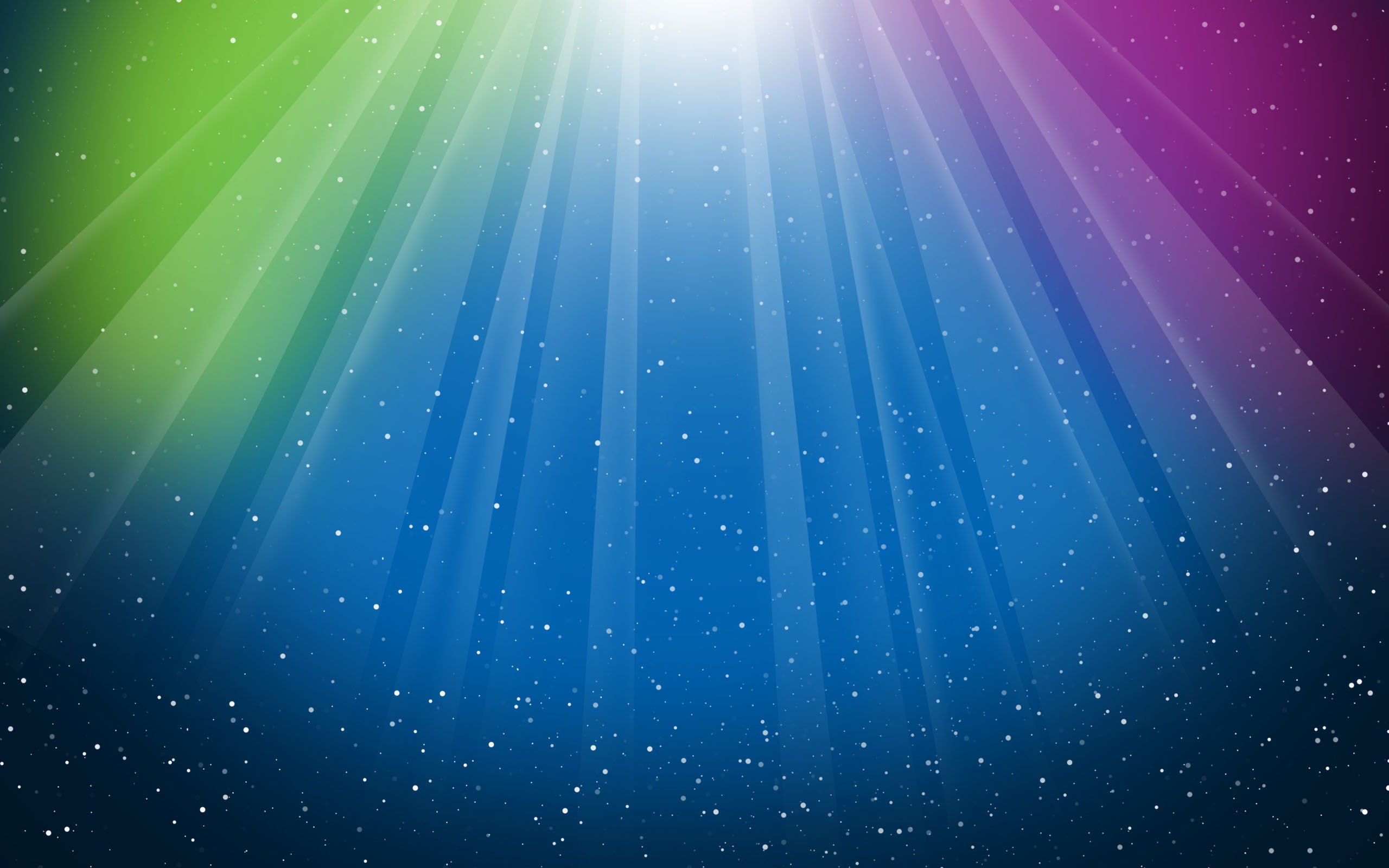 Rays Of Color Desktop Wallpaper