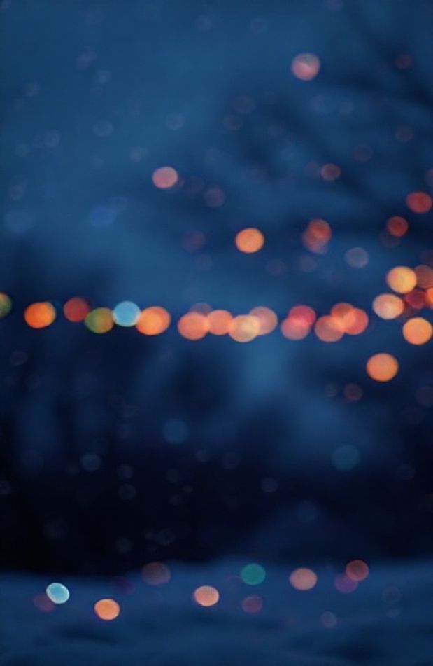 Blinking Christmas Lights Wallpaper