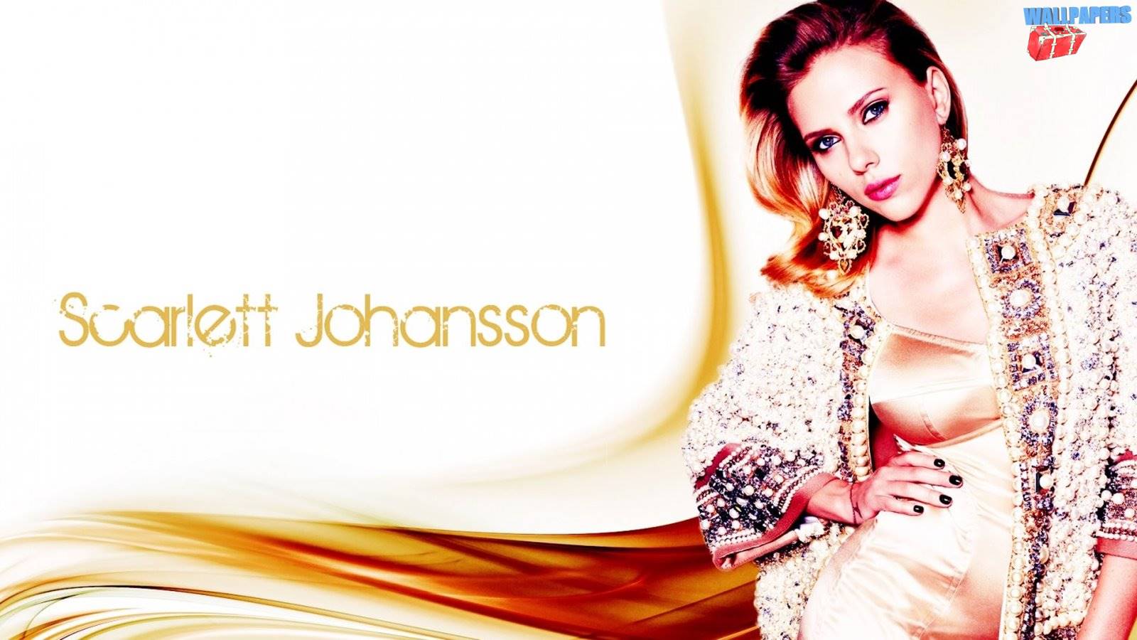 Scarlett Johansson Glamorous Wallpaper Desktop