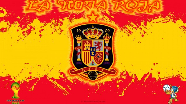 Spain National Football Team Logo HD Wallpaper