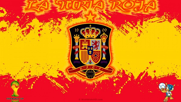 Spain National Football Team Logo Hd Wallpaper