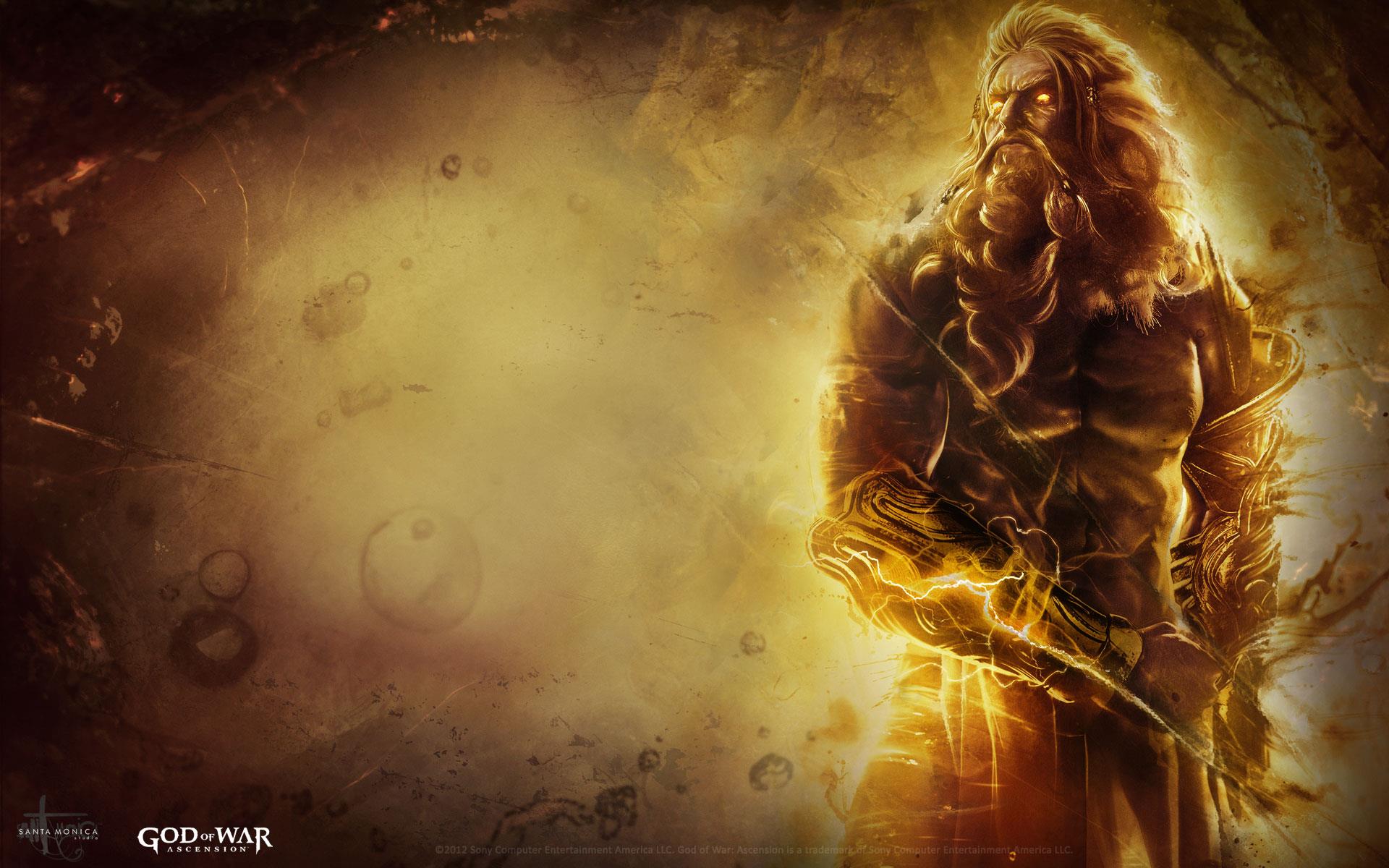 God Of War Ascension Wallpaper Zeus Select Game