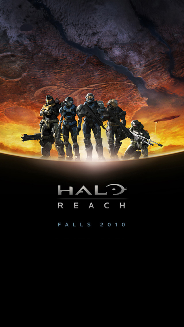iPhone Halo Reach Wallpaper Background And