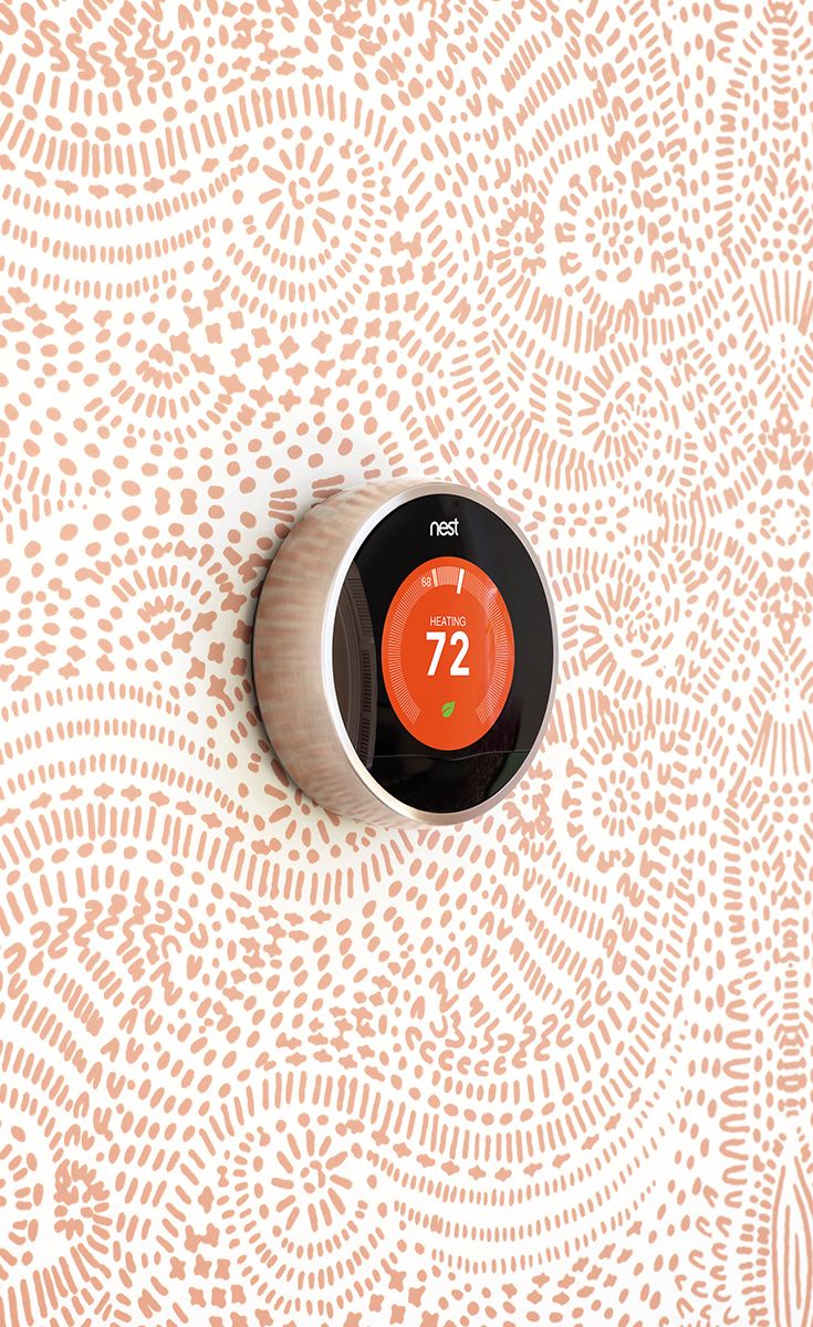 A Thermostat That Looks As Good Your Wallpaper Nuevo South