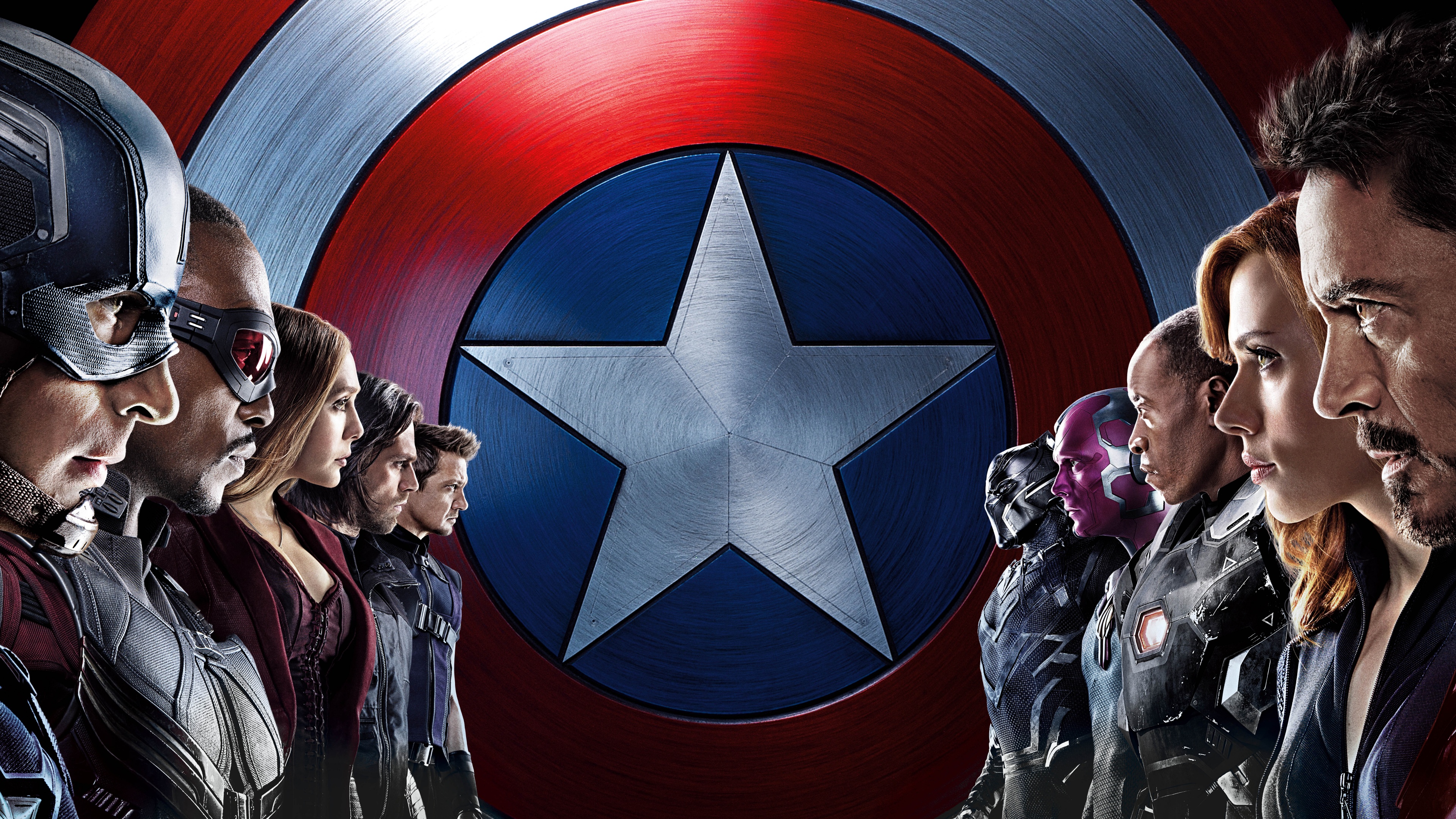 Captain America Civil War 4k 8k Wallpaper HD