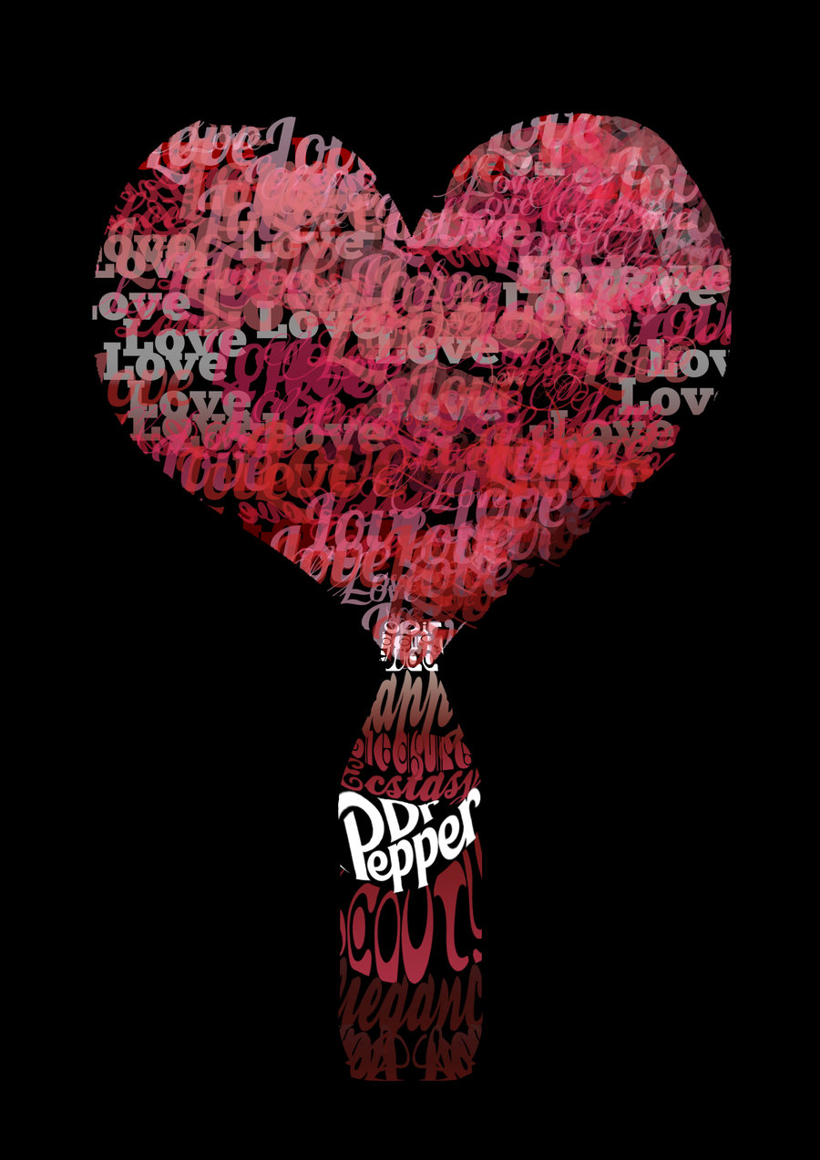 Awesome Dr Pepper Wallpaper Typography By