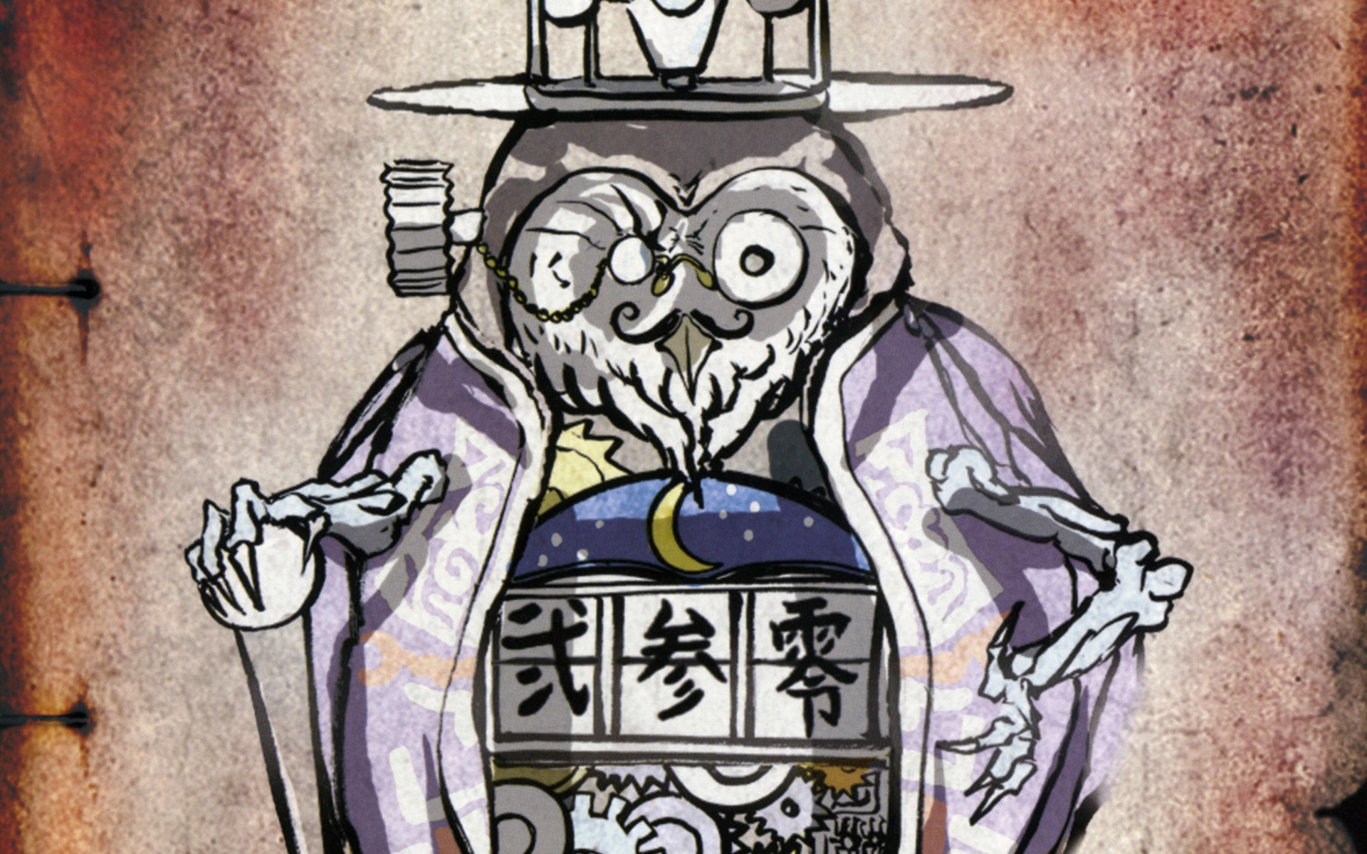 Mahjong Owl Wallpaper Myspace Background