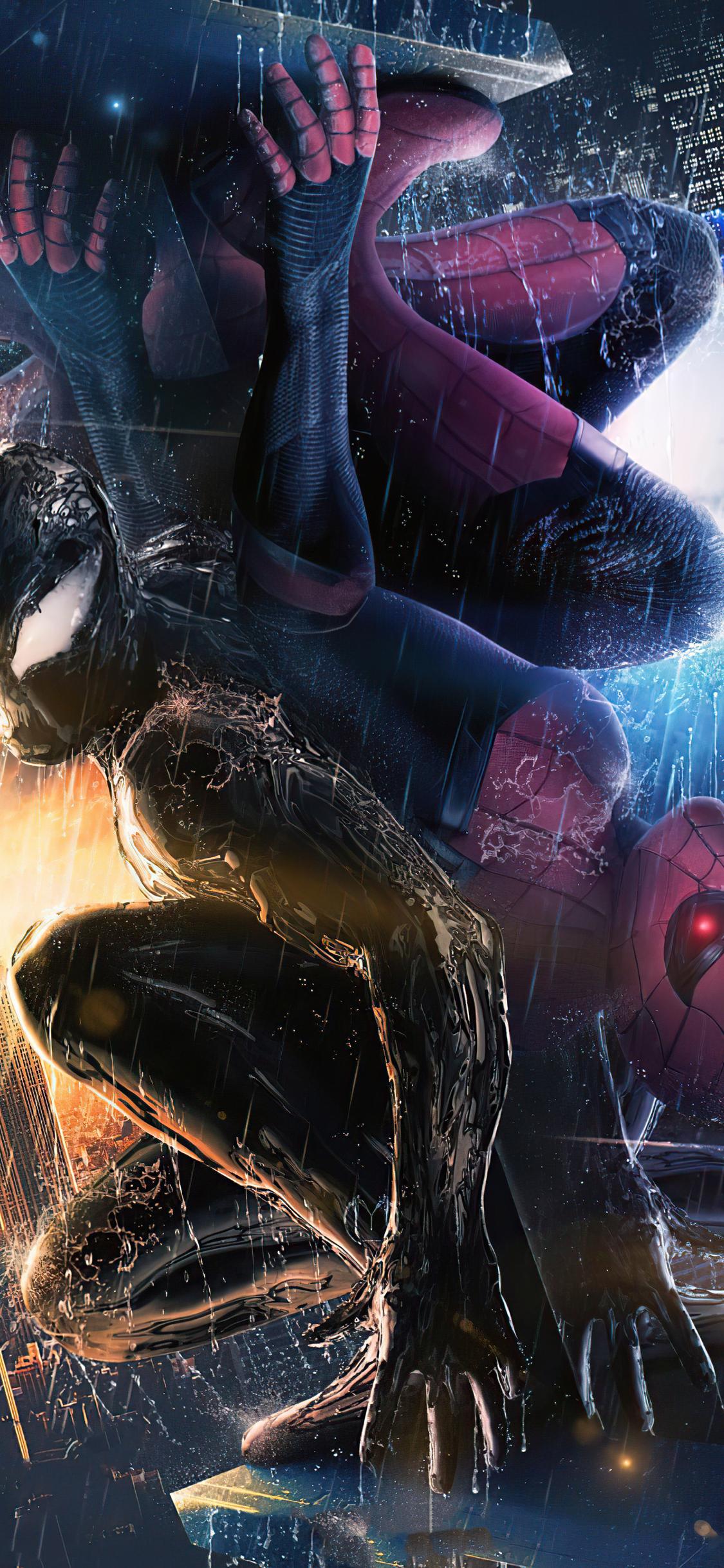 Spiderman Poster 4k iPhone Xs X HD