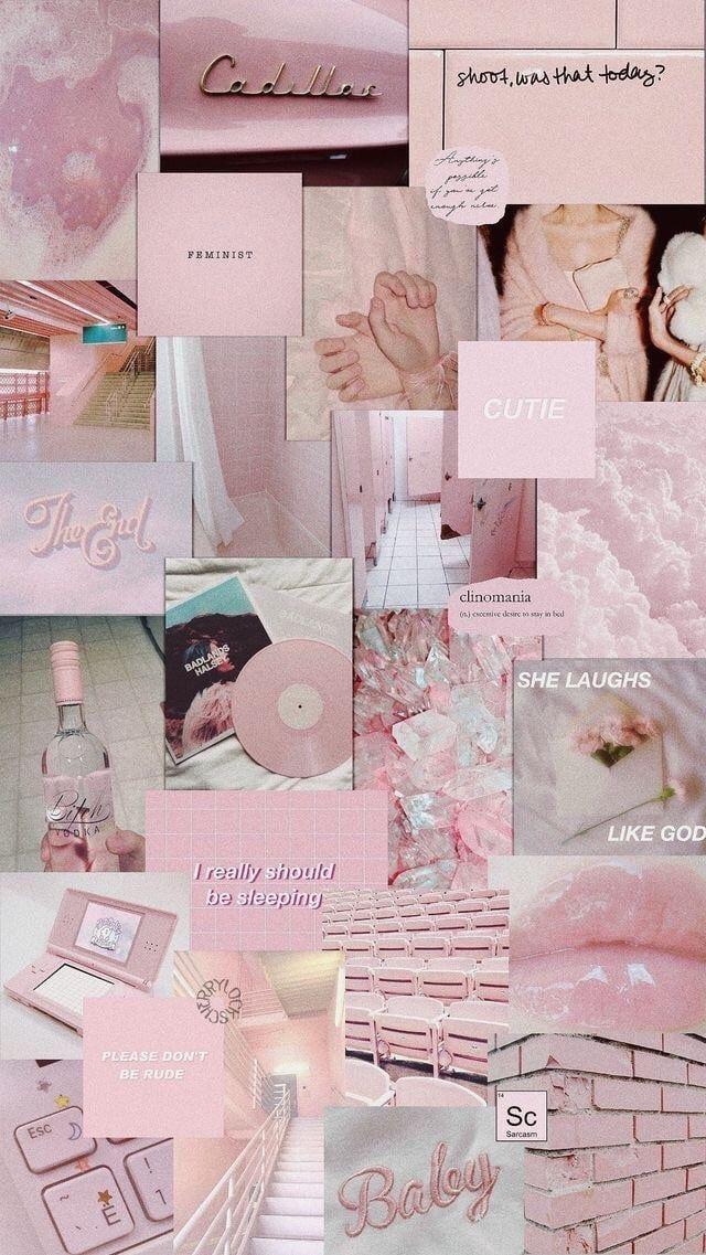 cute pink et aesthetic image sur We Heart It Aesthetic iphone