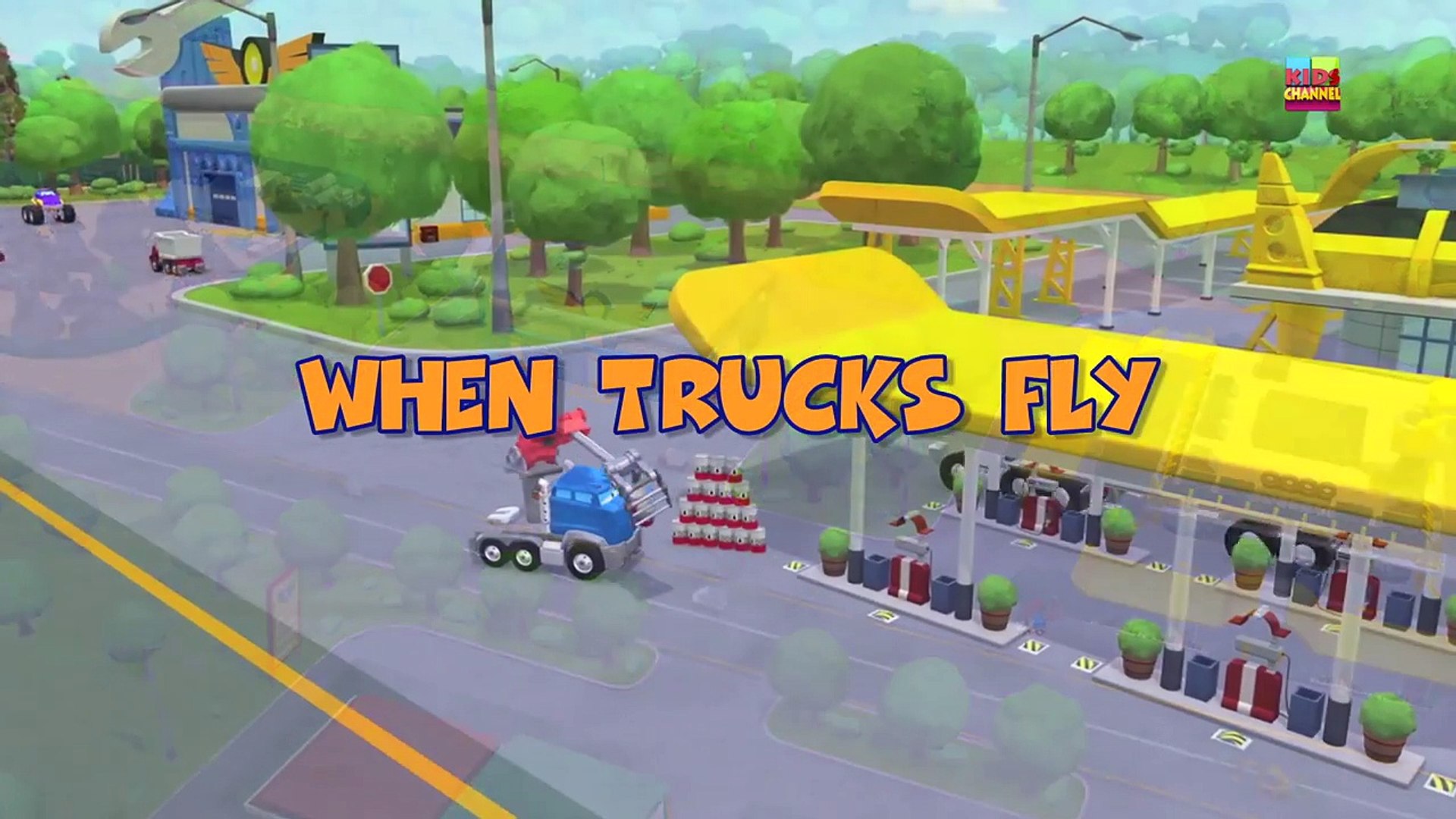 Chuck And Friends When Trucks Fly Episode Cartoons For