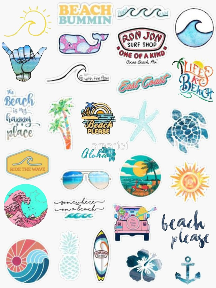 Summer Sticker Pack By Amariei Phone Cases