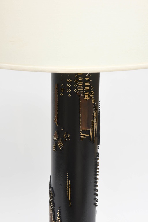 Free download Unusual Pair of Wallpaper Roll Lamps at 1stdibs [513x768