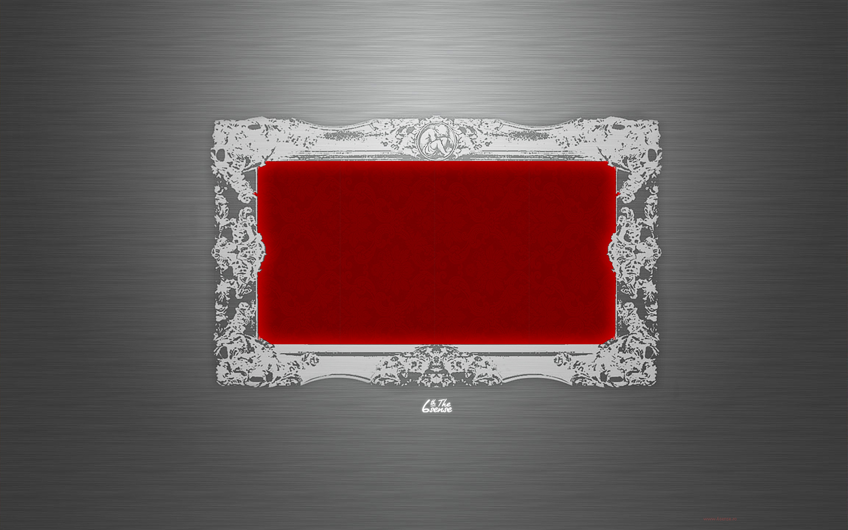Red Silver Wallpaper