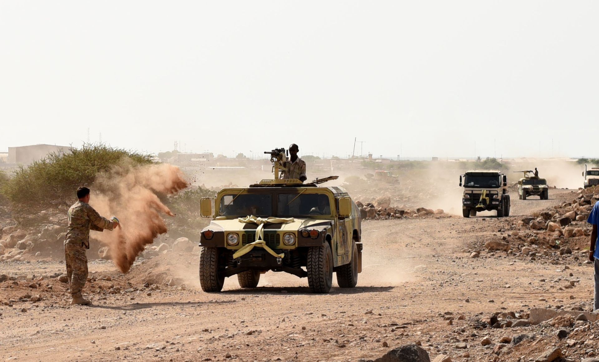 Djiboutian Armed Forces Soldiers Finish A Five Month