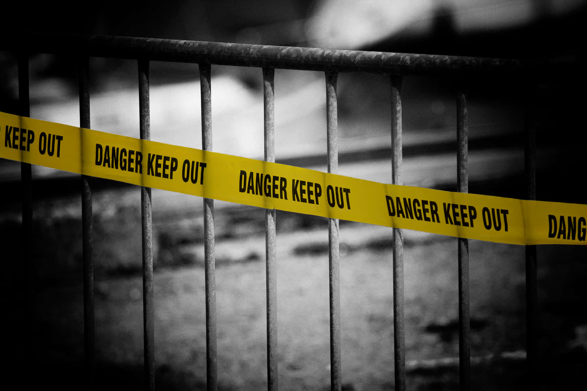 Boldly Venture Where Danger Awaits Wallpaper