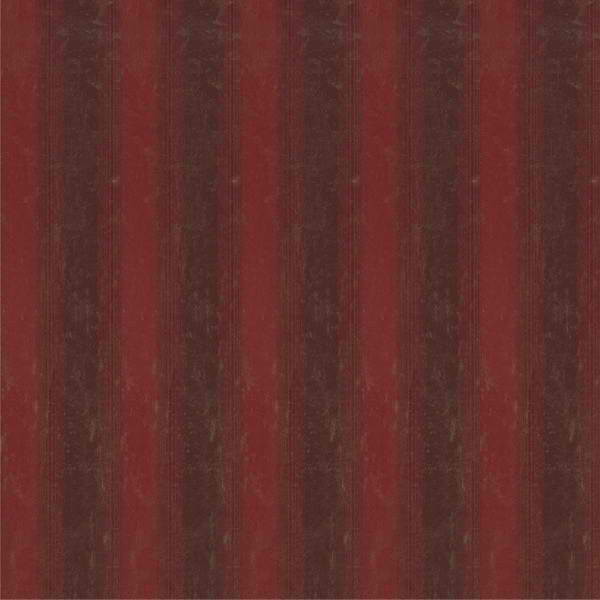 Deep Red Linen Ombre Stripe Wallpaper Traditional