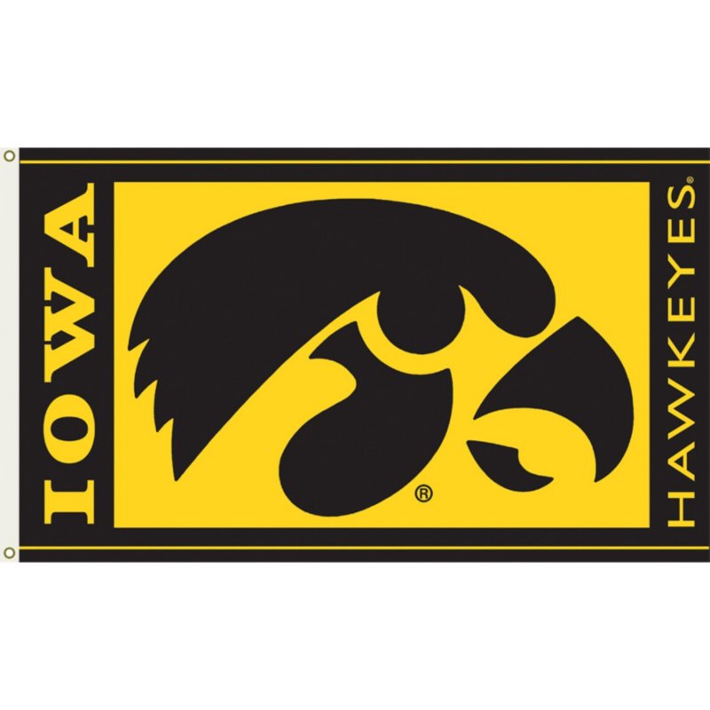 Iowa Hawkeyes Flag Foto Artis   Candydoll
